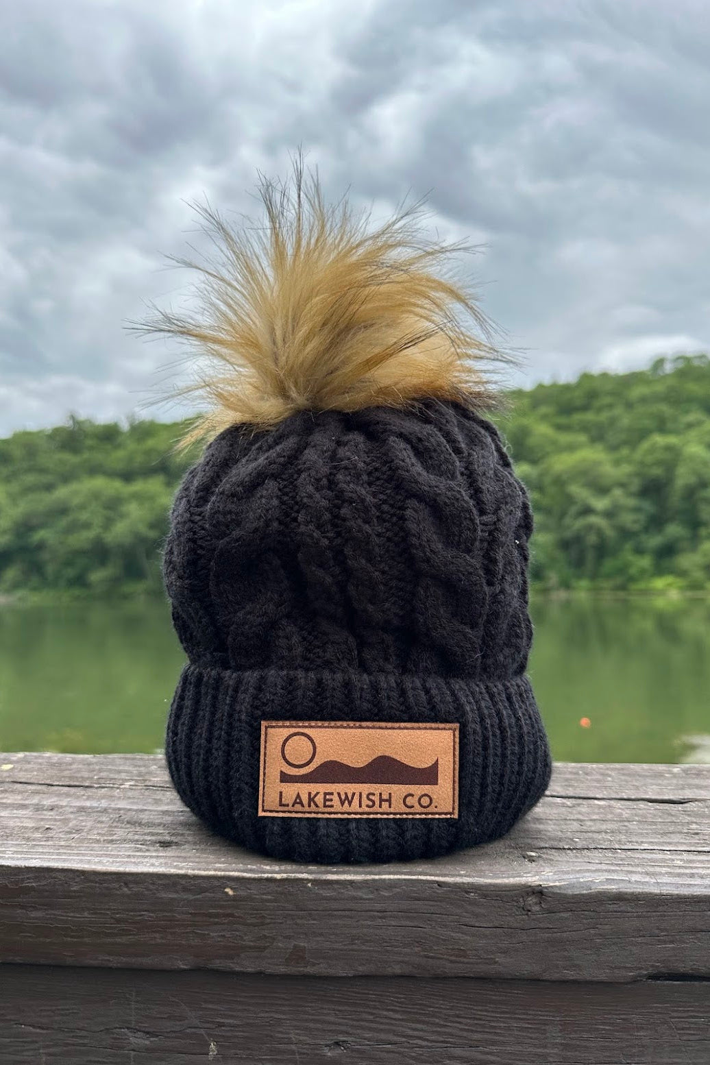 Insulated Knit Pom Beanie