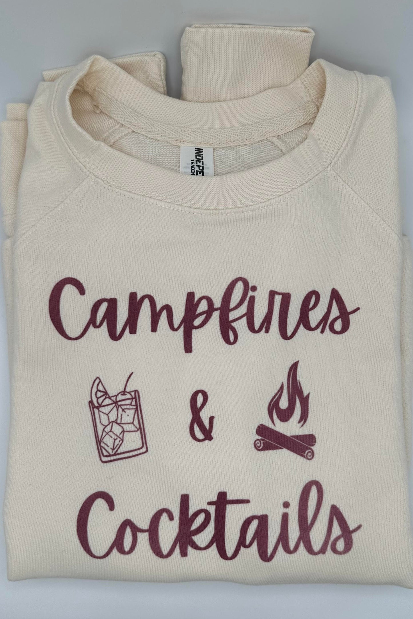Campfires & Cocktails Crewneck