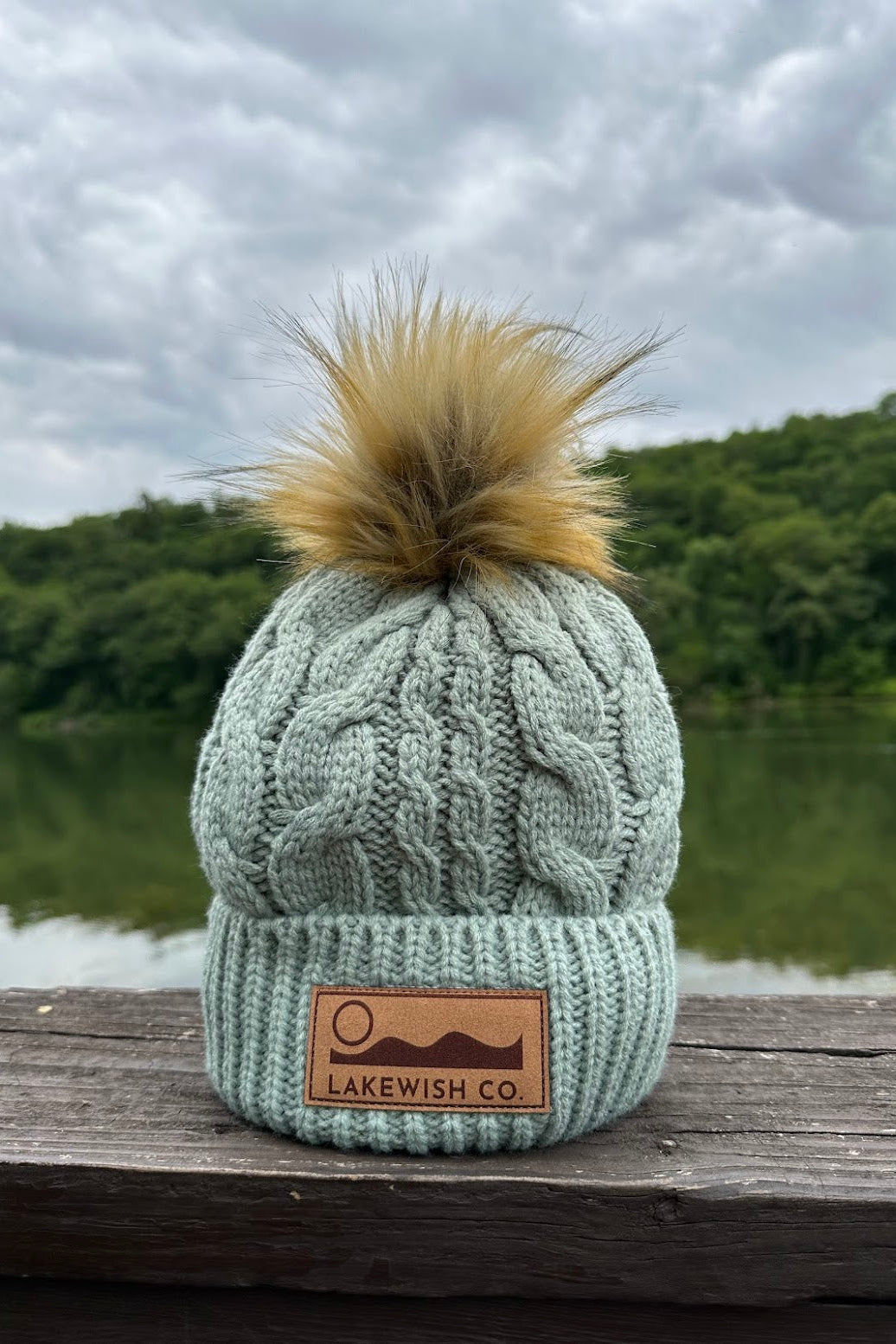Insulated Knit Pom Beanie