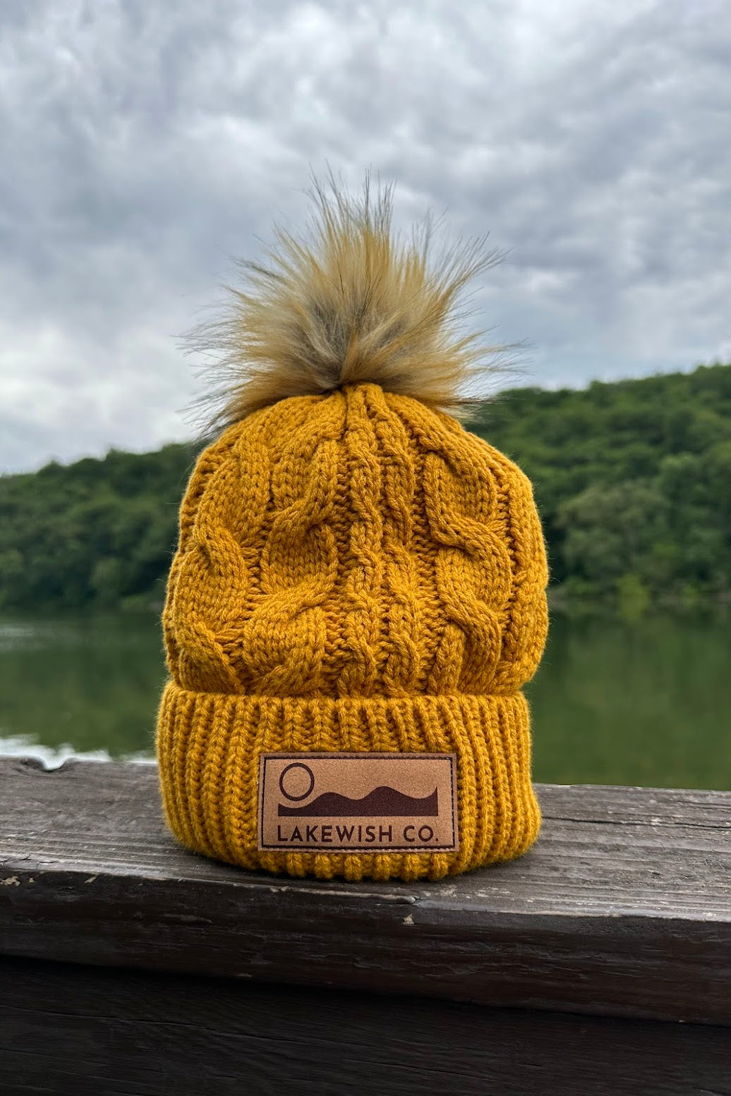 Insulated Knit Pom Beanie