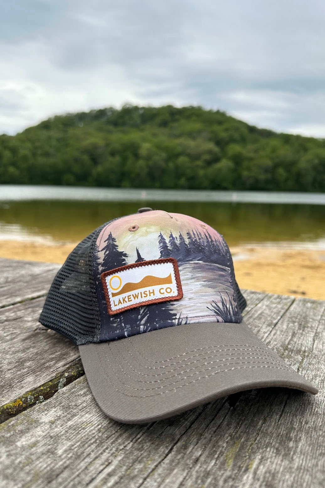 Lakewish Graphic Trucker Hat