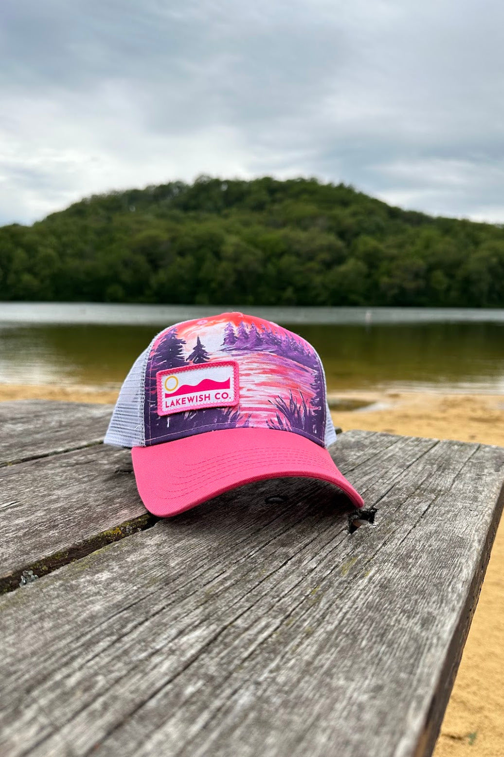 Lakewish Graphic Trucker Hat – Lakewish,1